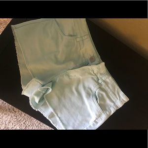 Light blue shorts